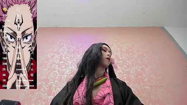 Snapshot of NEZUKO_MITSURI chatting on 09.15.25 NEZUKO MITSURI online show from 09.15.25