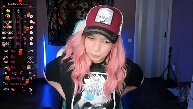 Snapshot of Project_hisoka chatting on 02.17.26 Project hisoka online show from 02.17.26