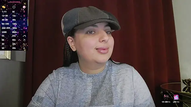 Snapshot of BustyAllyy chatting on 10.10.25 BustyAllyy online show from 10.10.25