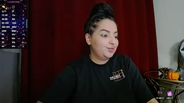 Snapshot of BustyAllyy chatting on 10.16.25 BustyAllyy online show from 10.16.25