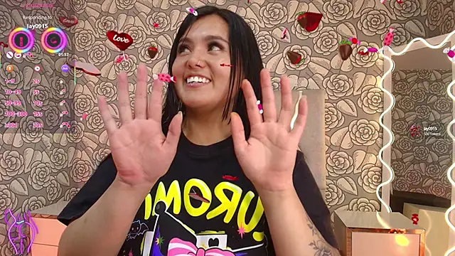 Snapshot of Mellani_tay chatting on 01.31.25 Mellani tay online show from 01.31.25