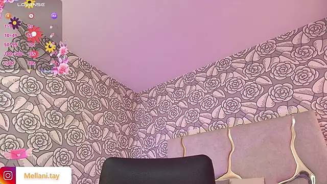 Snapshot of Mellani_tay chatting on 02.08.25 Mellani tay online show from 02.08.25