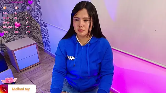 Snapshot of Mellani_tay chatting on 02.20.25 Mellani tay online show from 02.20.25