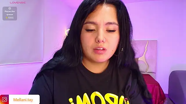 Snapshot of Mellani_tay chatting on 03.22.25 Mellani tay online show from 03.22.25