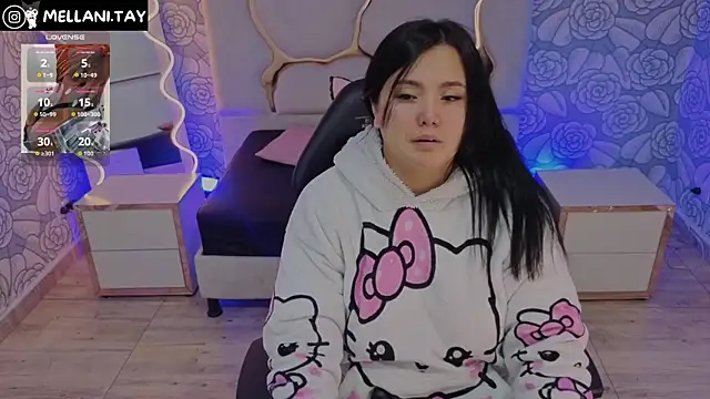 Snapshot of Mellani_tay chatting on 09.11.25 Mellani tay online show from 09.11.25
