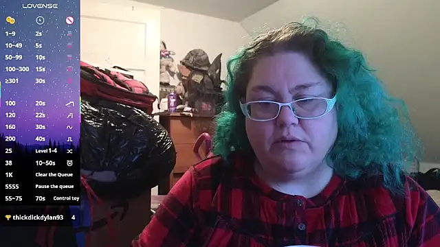 Snapshot of EmberCum chatting on 10.21.25 EmberCum online show from 10.21.25