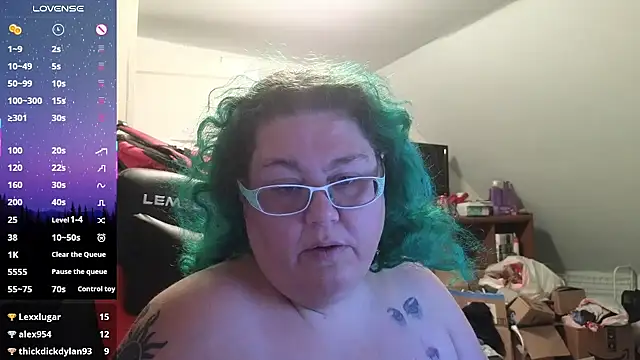 Snapshot of EmberCum chatting on 10.22.25 EmberCum online show from 10.22.25