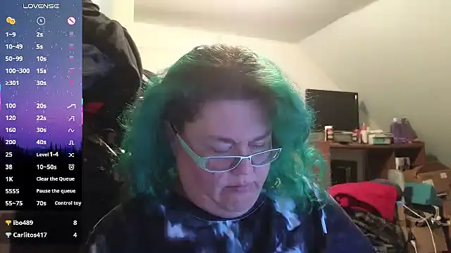 Snapshot of EmberCum chatting on 10.27.25 EmberCum online show from 10.27.25