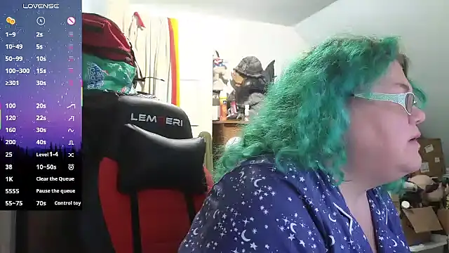 Snapshot of EmberCum chatting on 10.30.25 EmberCum online show from 10.30.25