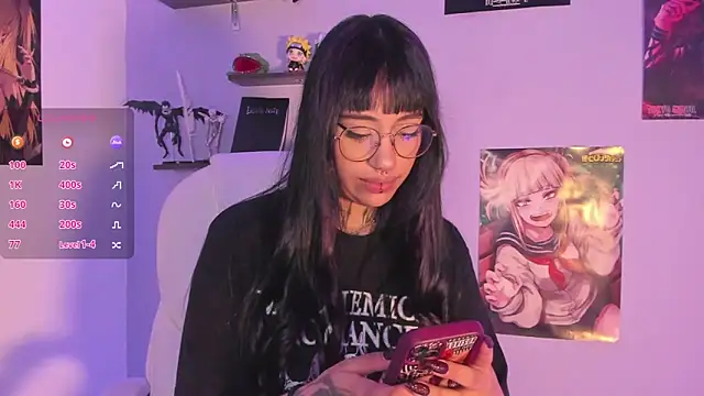 Snapshot of Akari1_Mischief chatting on 12.22.25 Akari1 Mischief online show from 12.22.25