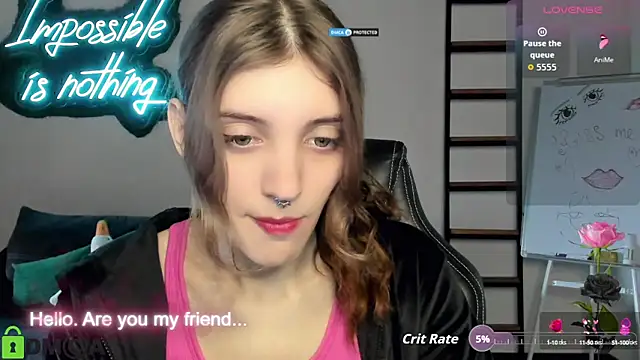 Snapshot of CherryBloom777 chatting on 10.02.25 CherryBloom777 online show from 10.02.25