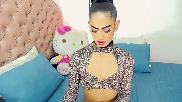 Aslhy Goddessx online show from 12.14.24