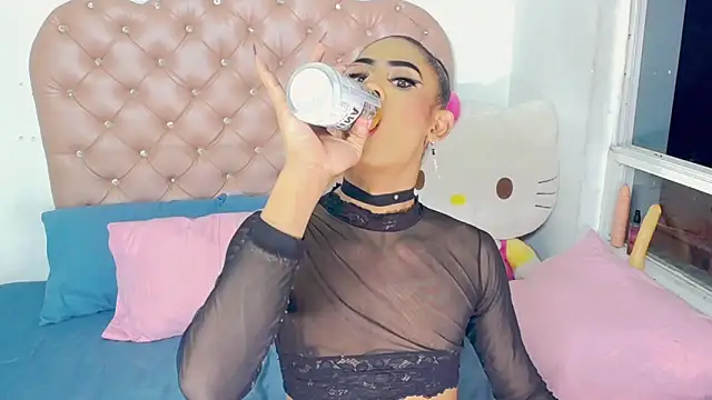 Aslhy Goddessx online show from 01.22.25