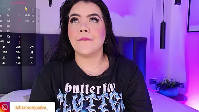 Harmonybabe  online show from 09.11.25