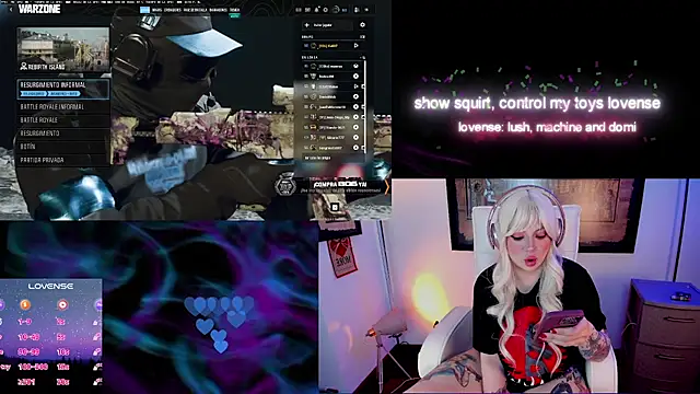 Irinaa Scarlett online show from 12.02.25