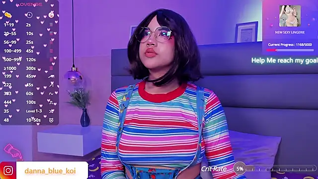 blue koi online show from 01.19.25