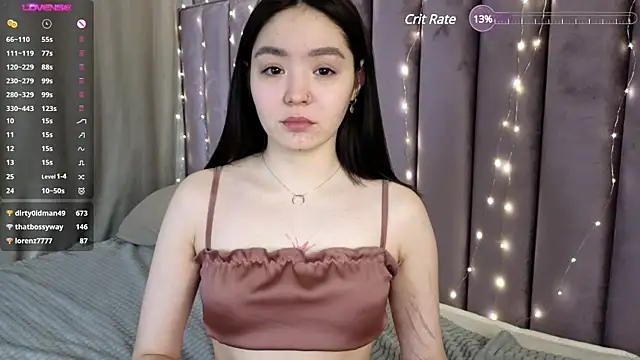 Snapshot of TaiteGloss chatting on 02.04.25 TaiteGloss online show from 02.04.25