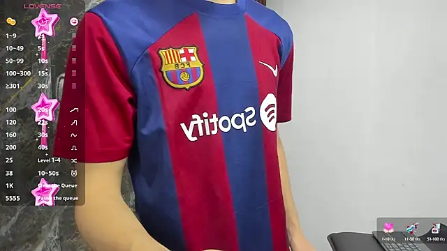 Snapshot of luandy chatting on 03.15.25 luandy online show from 03.15.25