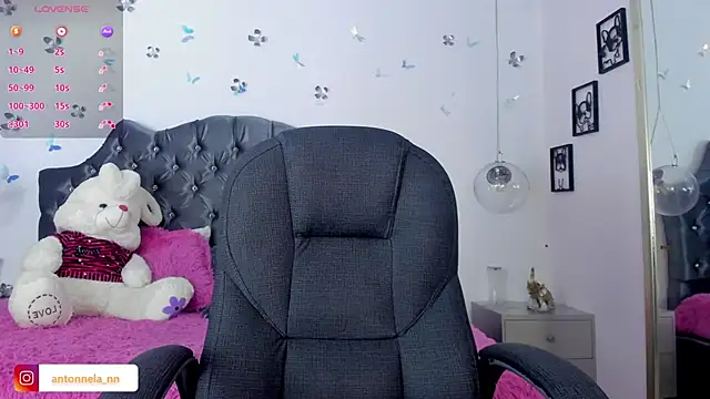 Snapshot of _Antonnela_ chatting on 02.28.25 Antonnela online show from 02.28.25