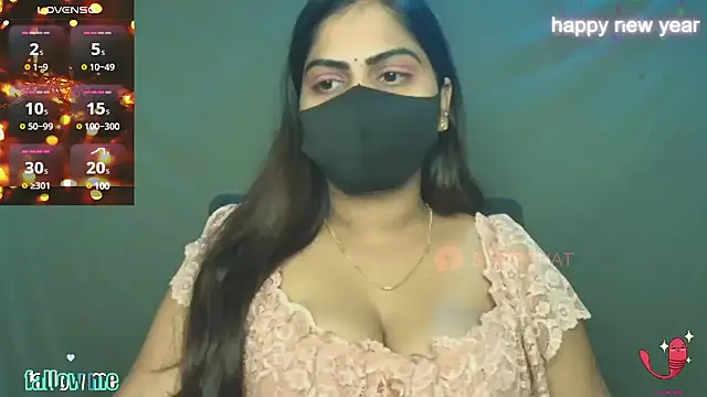 Snapshot of sameeksha_9 chatting on 01.08.25 sameeksha 9 online show from 01.08.25