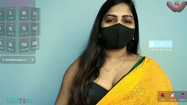 Snapshot of sameeksha_9 chatting on 10.29.25 sameeksha 9 online show from 10.29.25