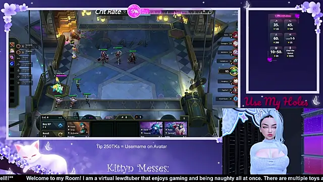 SassyKittyn online show from 12.31.24