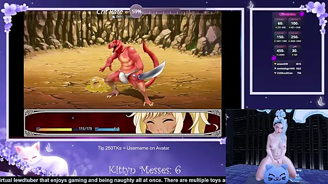 SassyKittyn online show from 01.09.25