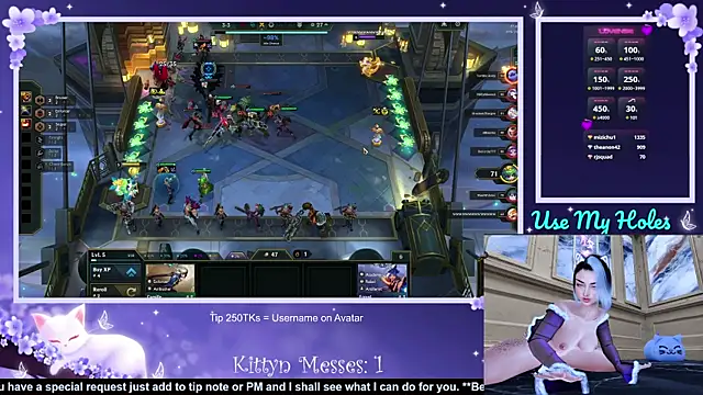 SassyKittyn online show from 01.16.25