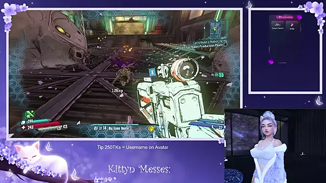 SassyKittyn online show from 02.05.25