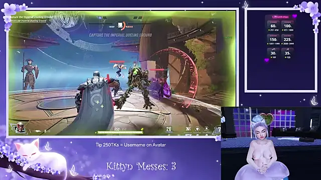 SassyKittyn online show from 02.13.25