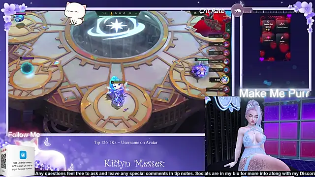 SassyKittyn online show from 03.14.25