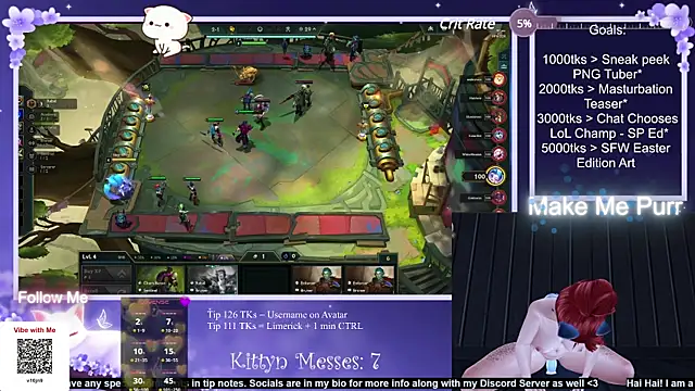 SassyKittyn online show from 03.18.25