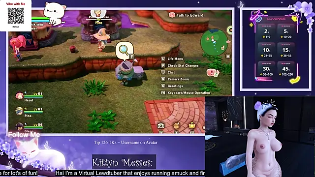 SassyKittyn online show from 09.10.25