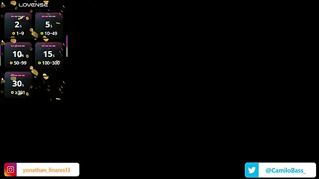 Snapshot of _CamiloBass chatting on 09.21.25 CamiloBass online show from 09.21.25