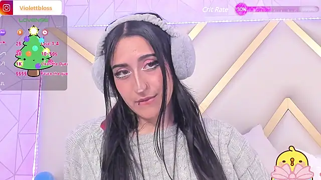 Violettbloss online show from 12.13.24
