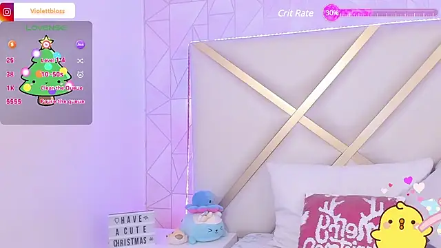 Violettbloss online show from 12.20.24