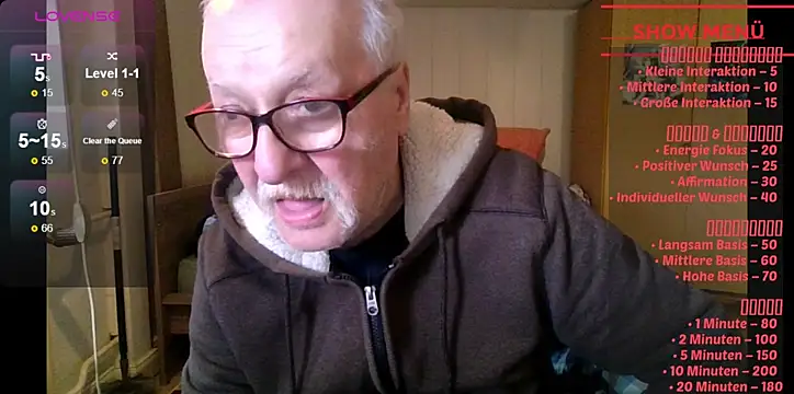 Sammy1660 online show from 04.12.26