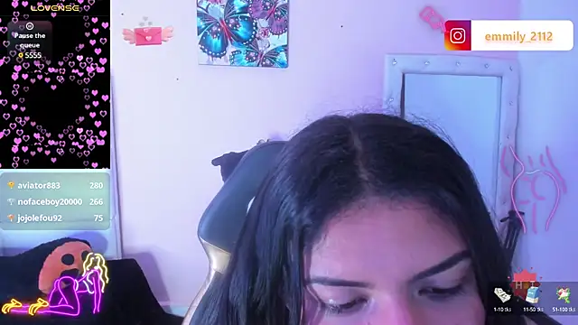  Emily1 online show from 03.14.25