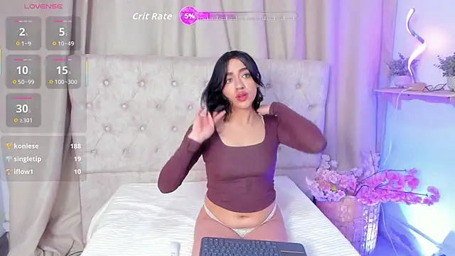 Snapshot of KasiaNoir_ chatting on 10.03.25 KasiaNoir online show from 10.03.25