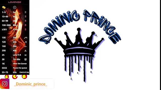 DominicPrince online show from 10.30.25