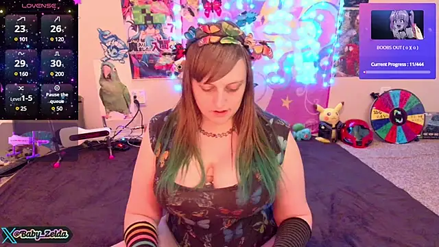 BabyZelda online show from 12.31.24
