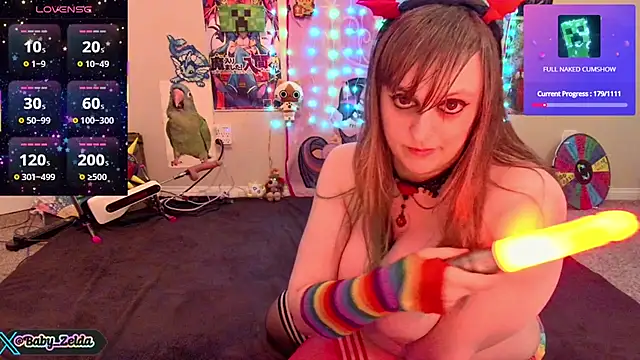 BabyZelda online show from 02.18.25