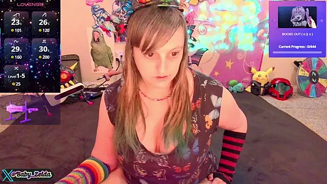 BabyZelda online show from 02.23.25