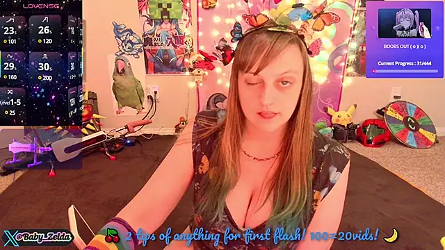 BabyZelda online show from 03.23.25