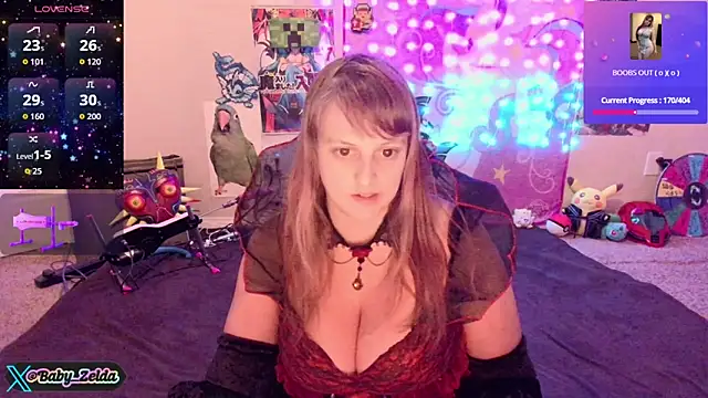 BabyZelda online show from 12.04.25