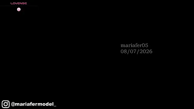 Snapshot of Mariafer05 chatting on 07.08.26 Mariafer05 online show from 07.08.26