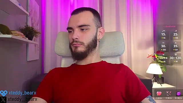 Snapshot of xteddy_bear chatting on 01.27.25 xteddy bear online show from 01.27.25