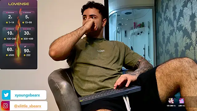 xlittle xbearx online show from 02.21.25