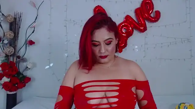 Snapshot of Amara_Red chatting on 02.20.25 Amara Red online show from 02.20.25