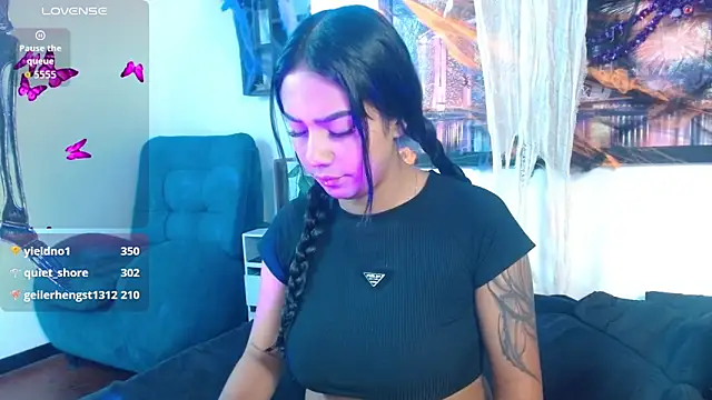 Snapshot of Shaarongp chatting on 10.11.25 Shaarongp online show from 10.11.25